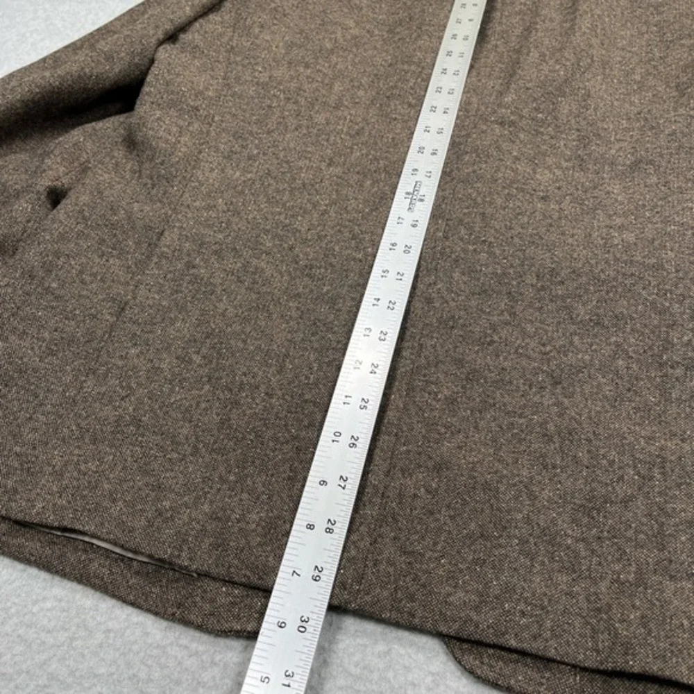 Joseph Abboud Blazer Mens 46 Regular‎ Brown Slim Wool Silk Camo Lined Sport Coat